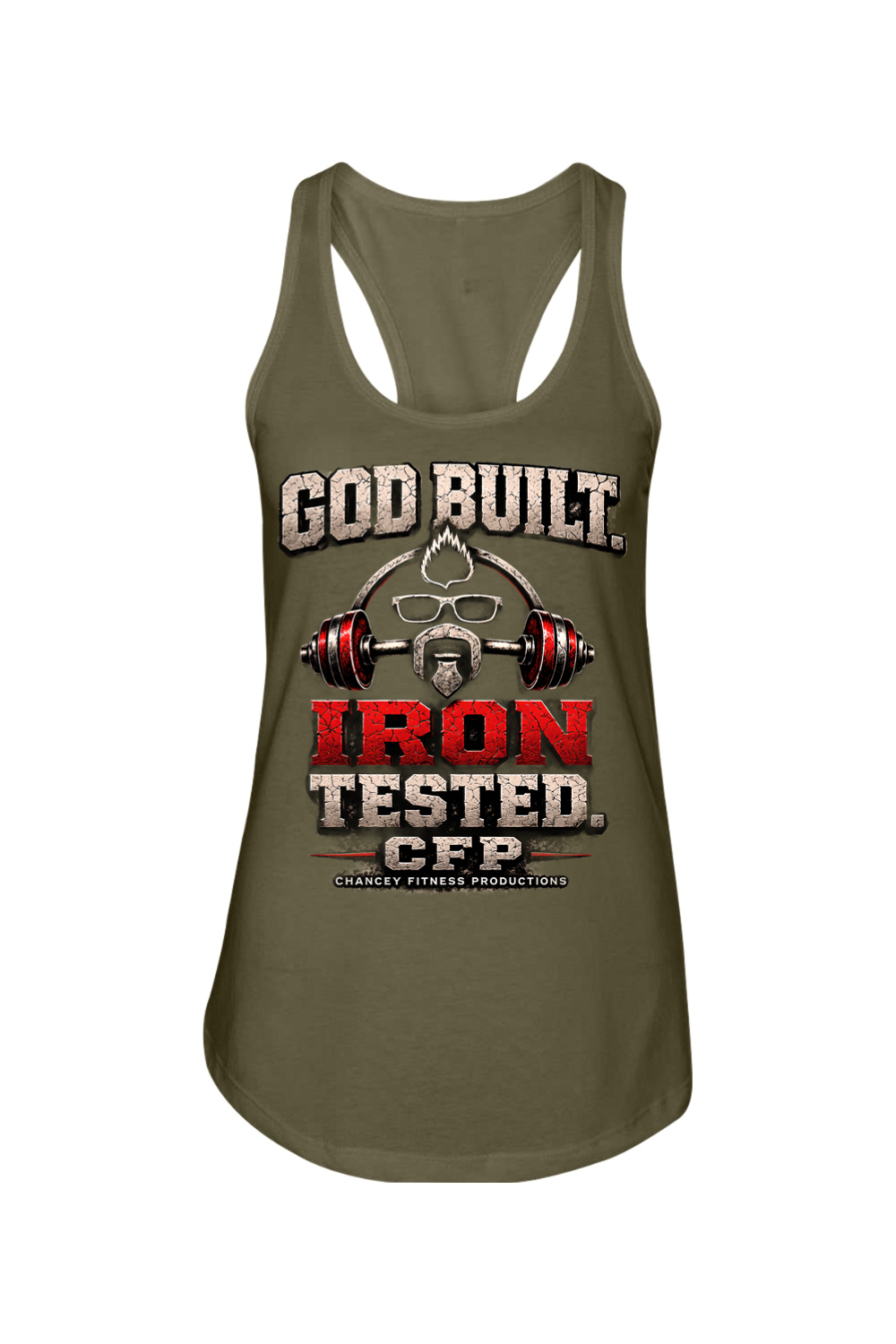 Ladies God Built Tank